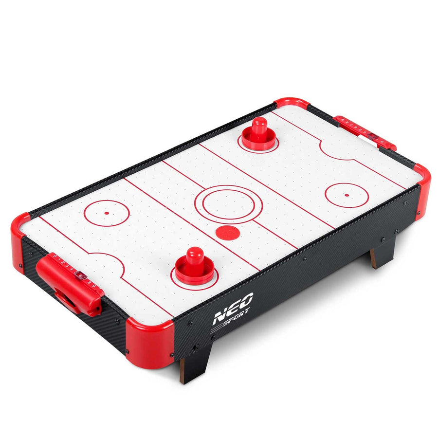 Mini Airhockey Spillebord - Bærbart Bordspil til Underholdning og Konkurrence