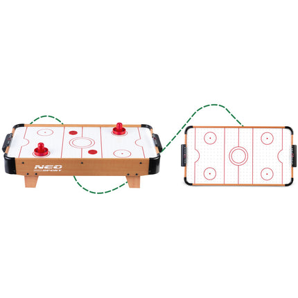 Mini Airhockey Spillebord - Perfekt til Underholdning og Konkurrence i Hjemmet