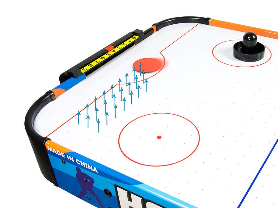 Airhockeybord til sjov og konkurrence - Stort bord til hjemmet