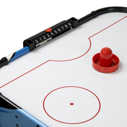 Stort foldbart airhockeybord til underholdende spil for hele familien