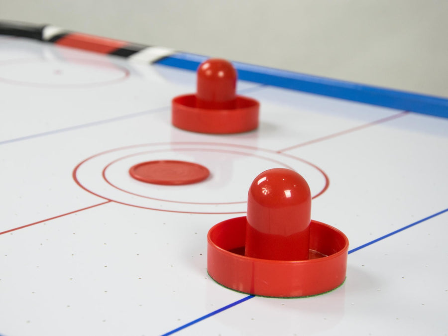 Stort foldbart airhockeybord til underholdende spil for hele familien