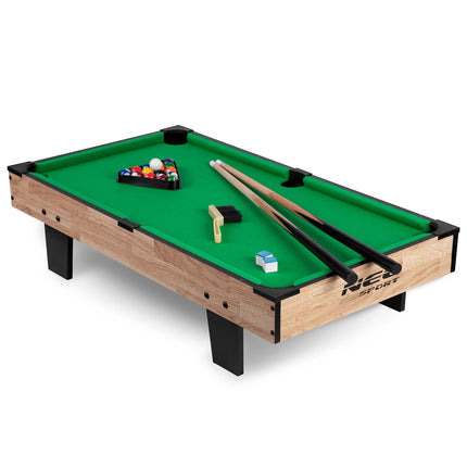 Spillebord 4-i-1 til bordfodbold, bordtennis, airhockey og billard - perfekt til hjemmeunderholdning
