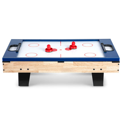 Spillebord 4-i-1 til bordfodbold, bordtennis, airhockey og billard - perfekt til hjemmeunderholdning