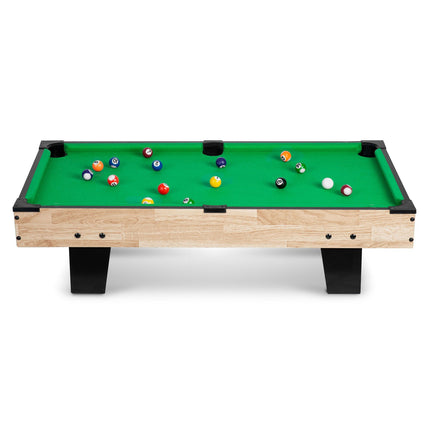 Spillebord 4-i-1 til bordfodbold, bordtennis, airhockey og billard - perfekt til hjemmeunderholdning