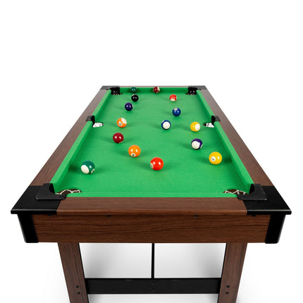Stort billardbord til børn med komplet tilbehør - 122 x 61 x 76 cm