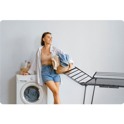 Tørrestativ til tøj med 22 m² tørreområde - Foldbart og holdbart design