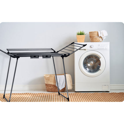 Tørrestativ til tøj med 22 m² tørreområde - Foldbart og holdbart design