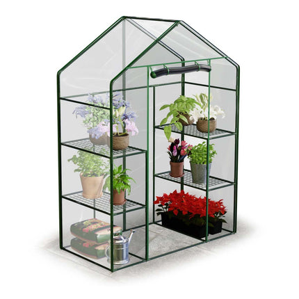 Havedrivhus 195x140 cm til dyrkning af planter og grøntsager på altan eller terrasse