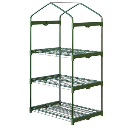 Havedrivhus til planter og grøntsager - 125 x 69 x 49 cm, ideelt til have, altan eller terrasse