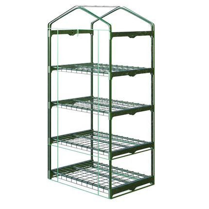Havedrivhus til planter og grøntsager - 160 x 70 x 50 cm, perfekt til altan og terrasse