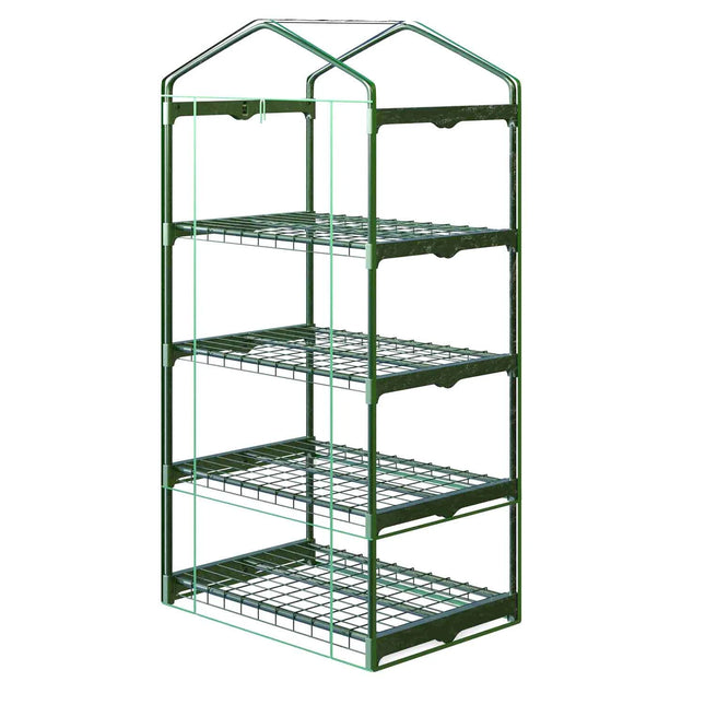 Havedrivhus til planter og grøntsager - 160 x 70 x 50 cm, perfekt til altan og terrasse