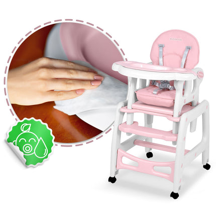 Bakke til højstol - ergonomisk og nem at rengøre, perfekt til babyfodring