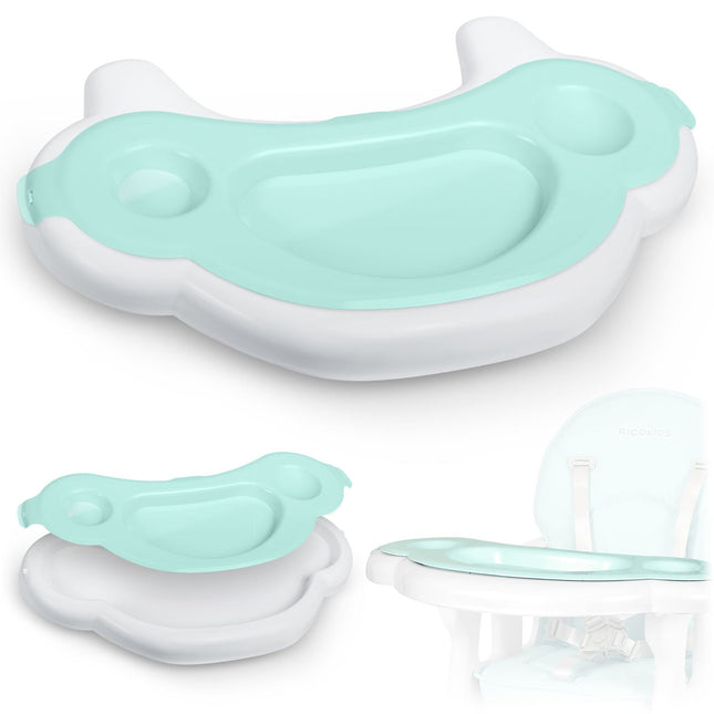 Bakke til højstol - ergonomisk og nem at rengøre, perfekt til fodring af babyer