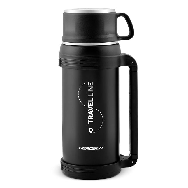Vakuumtermokande 1500 ml - Hold dine drikke varme i op til 12 timer og kolde i op til 24 timer, perfekt til udflugter og hverdagseventyr.
