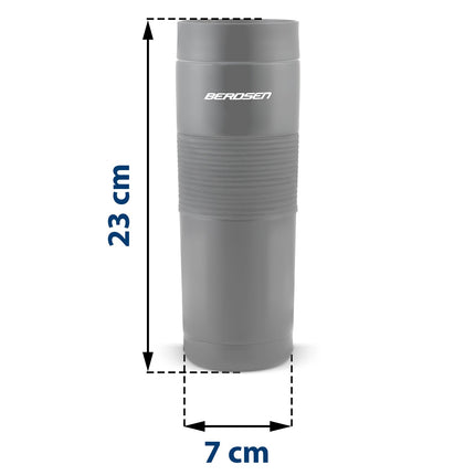 Vakuumtermokande 590 ml - Hold dine drikke varme i 12 timer og kolde i 24 timer, perfekt til rejser og hverdagseventyr