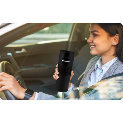 Vakuumtermokande 590 ml - Hold dine drikke varme i 12 timer og kolde i 24 timer, perfekt til rejser og hverdagseventyr
