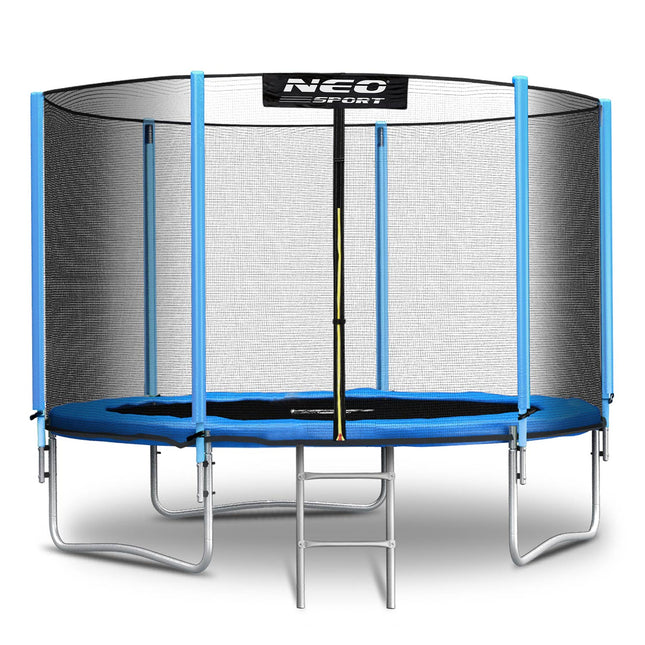 Havetrampolin 183 cm (6 ft) med udvendigt sikkerhedsnet, stige og 3 dobbelte ben