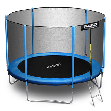Havetrampolin 183 cm (6 ft) med udvendigt sikkerhedsnet, stige og 3 dobbelte ben
