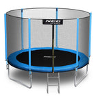 Havetrampolin 252 cm (8 ft) med udvendigt sikkerhedsnet, stige og 3 dobbelte ben