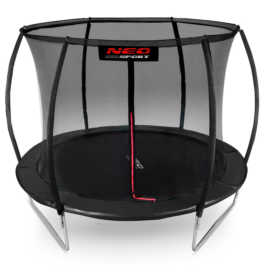 Havetrampolin 252 cm med sikkerhedsnet og metalstige - perfekt til sjov og leg i haven