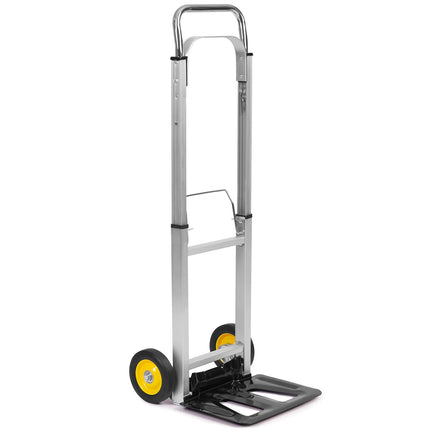 Transportvogn til flytning og opbevaring - Foldbar vogn med ergonomisk håndtag og 90 kg bæreevne