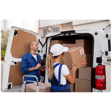 Transportvogn til flytning og opbevaring - Foldbar vogn med ergonomisk håndtag og 90 kg bæreevne