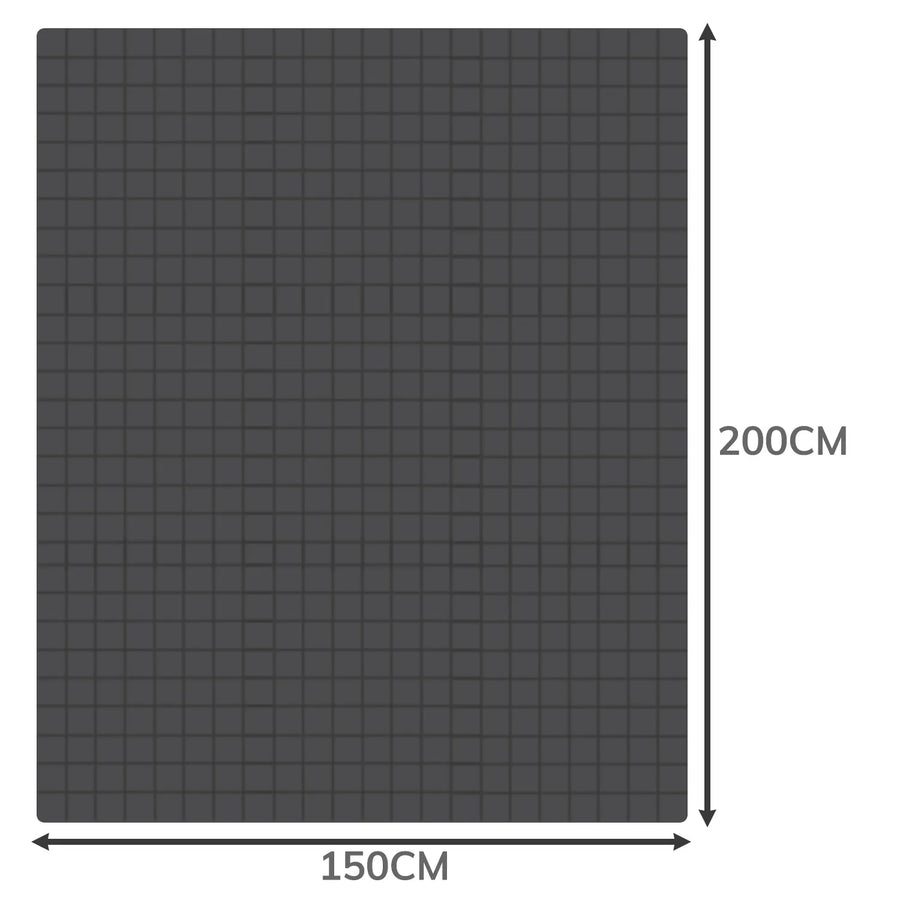 Vægtdyne 200x150 cm, 8 kg, Ruhhy
