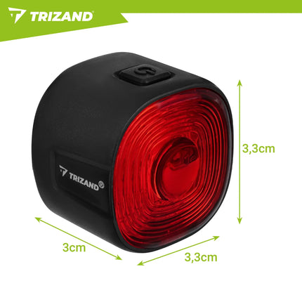 Trizand rød cykellygte