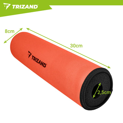 30 cm orange SUP-åreflotør fra Trizand