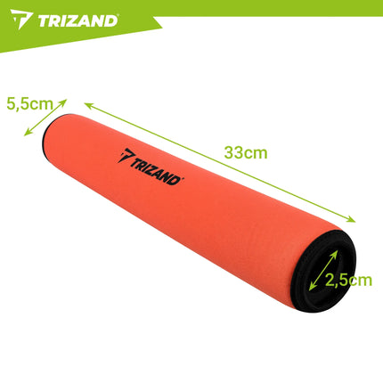 SUP-åreflotør, 33 cm, orange, Trizand