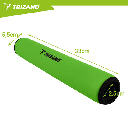 33 cm grøn SUP-åreflotør fra Trizand