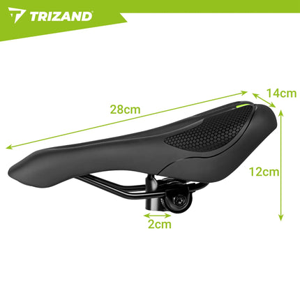 Trizand cykelsadel 28 x 14 cm
