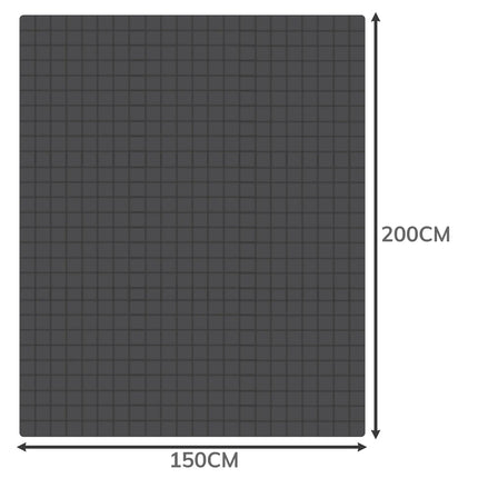 Vægtdyne 200 x 150 cm, 6 kg, Ruhhy