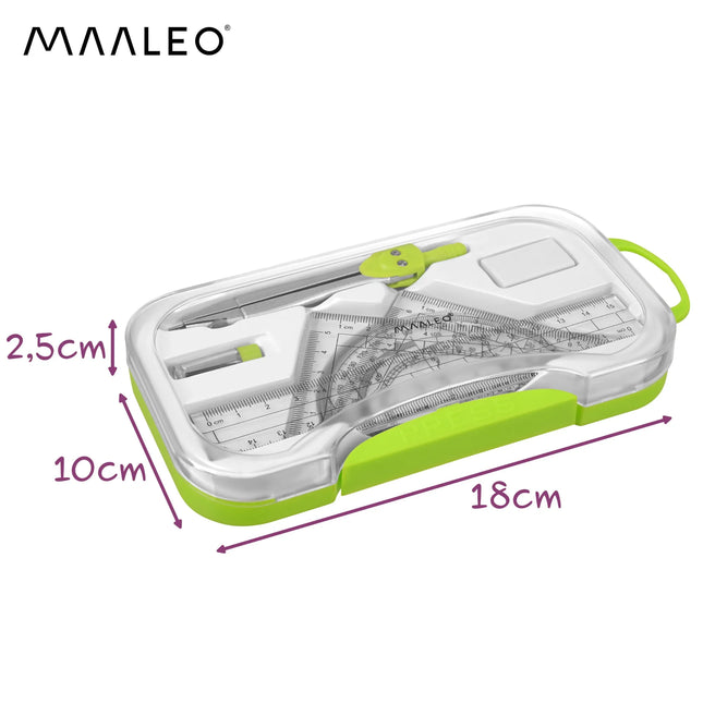 Geometrisæt, 7 dele, Maaleo