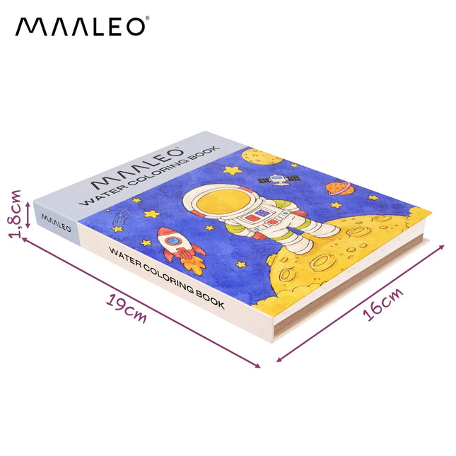 Vandmalebog – astronauten Maaelo