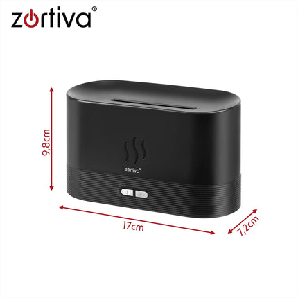 Duftdiffusor og luftfugter 180 ml Zortiva