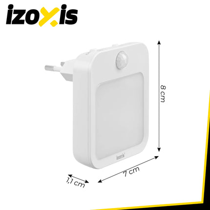 LED-natlampe med bevægelsessensor – 2 stk. Izoxis
