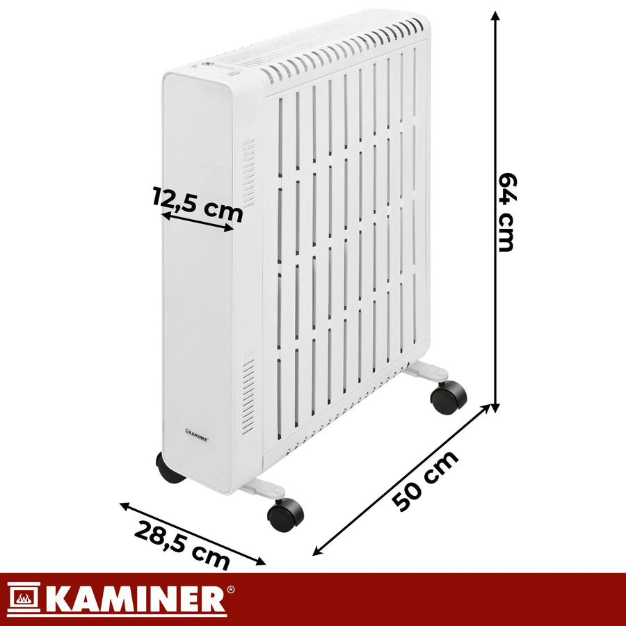 Elektrisk oliefyr – hvid Kaminer Arvell