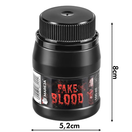 Kunstigt blod 100 ml i flaske