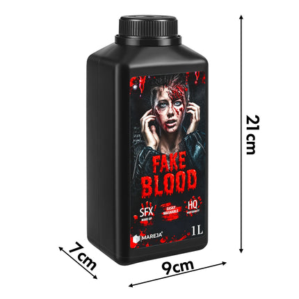 Kunstigt blod 1 liter i flaske