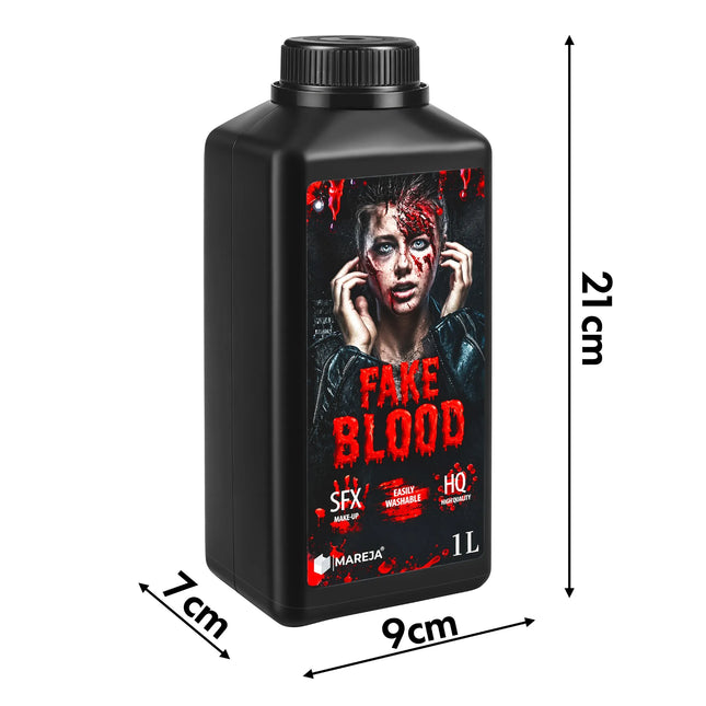 Kunstigt blod 1 liter i flaske