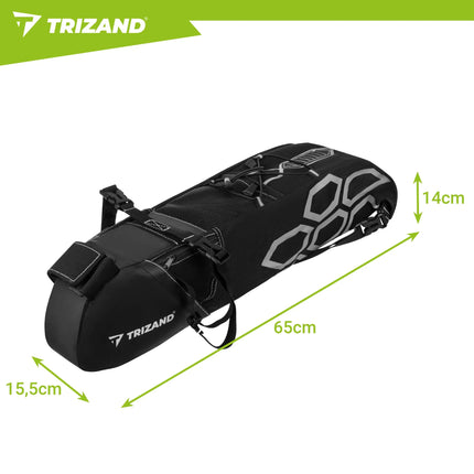 Trizand 12L cykeltaske til under sadlen