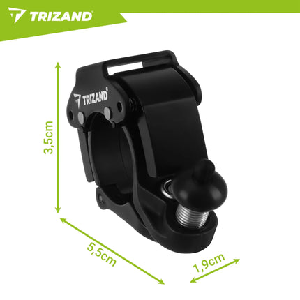 Mekanisk cykelklokke 7,5 x 4,5 x 2 cm Trizand