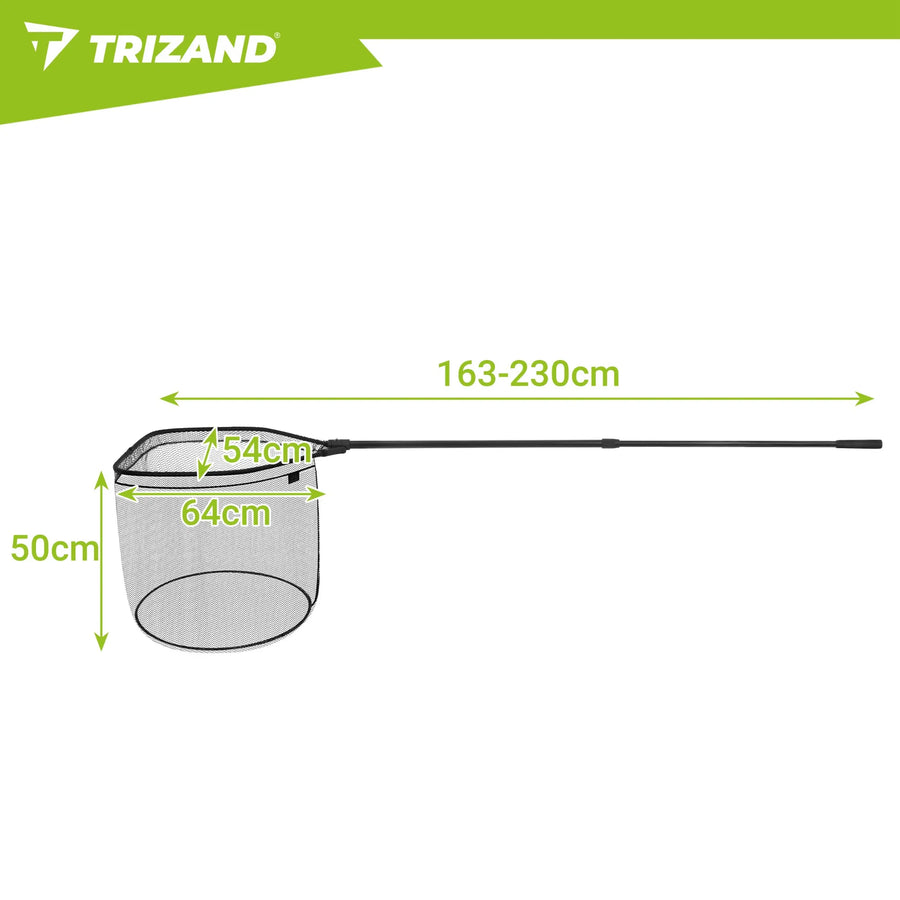 Trizand teleskopisk fiskekurv, 230 cm