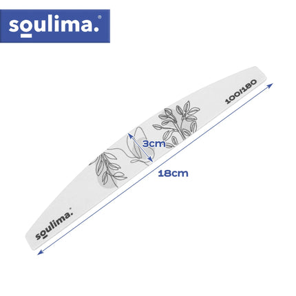Smal neglefil – bådformet, 100 stk. Soulima