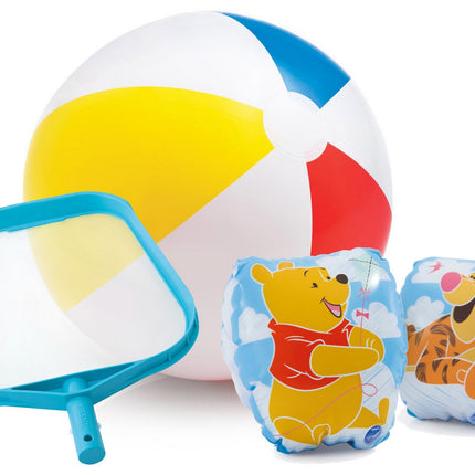 Familie Swimmingpool 549 x 274 x 132 cm - Komplet Sæt med 18 Tilbehør