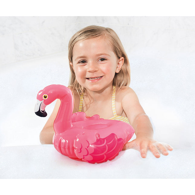 Flamingo badelegetøj til børn - Oppusteligt legetøj til bad og pool