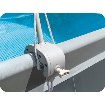 Solsejl til swimmingpool - UV-beskyttelse og vindbeskyttelse, nem installation