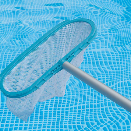 Deluxe Rengøringssæt til Havepool med Støvsuger og Teleskopstang