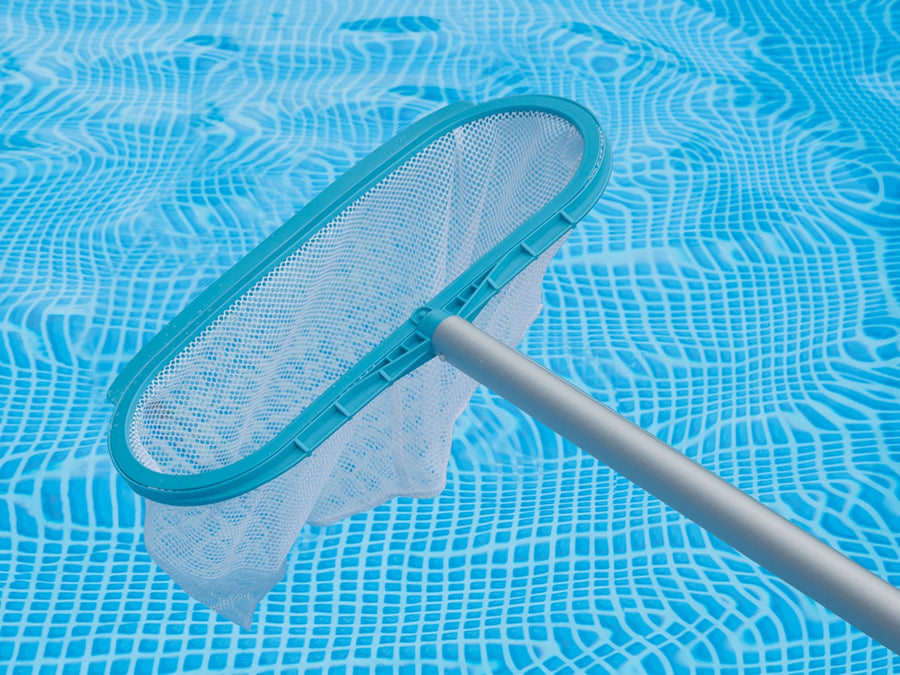 Deluxe Rengøringssæt til Havepool med Støvsuger og Teleskopstang